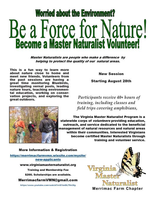 284658220 2281908535290194 7288125893264484602 n - Master Naturalist Basic Training Interest Meeting-Prince William County