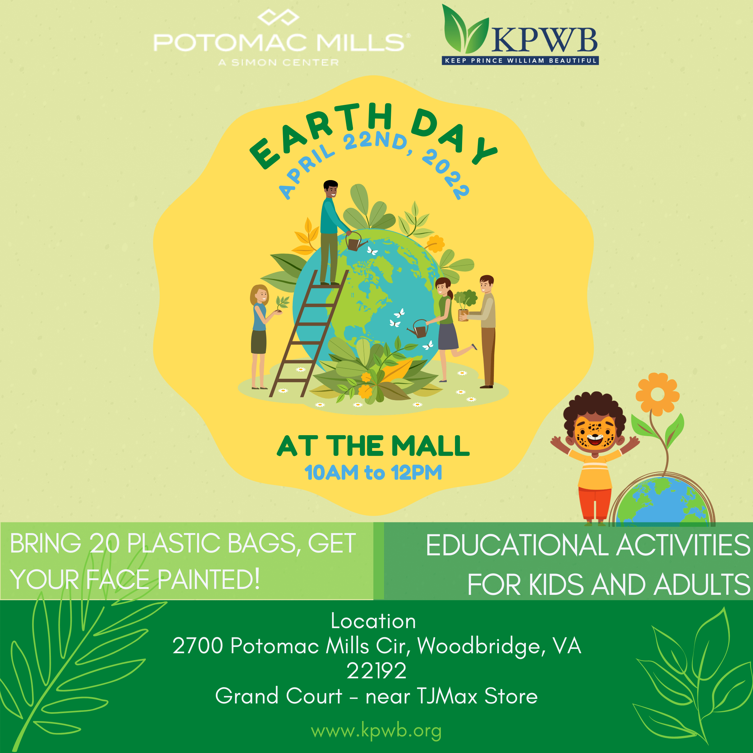 LinkedIn Earth Day at the Mall - Earth Day at the Mall